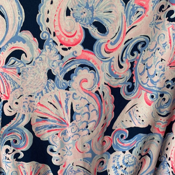 Lilly Pulitzer Lula Romper ruffle sleeve - Picture 13 of 16